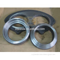 Sany concrete pump spare parts wear plate and cutting ring for HBT40C, HBT50C for Indian market